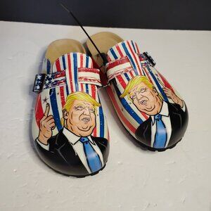 Minorsu Unisex Trump Clogs Potato Shoes Unisex Size 7